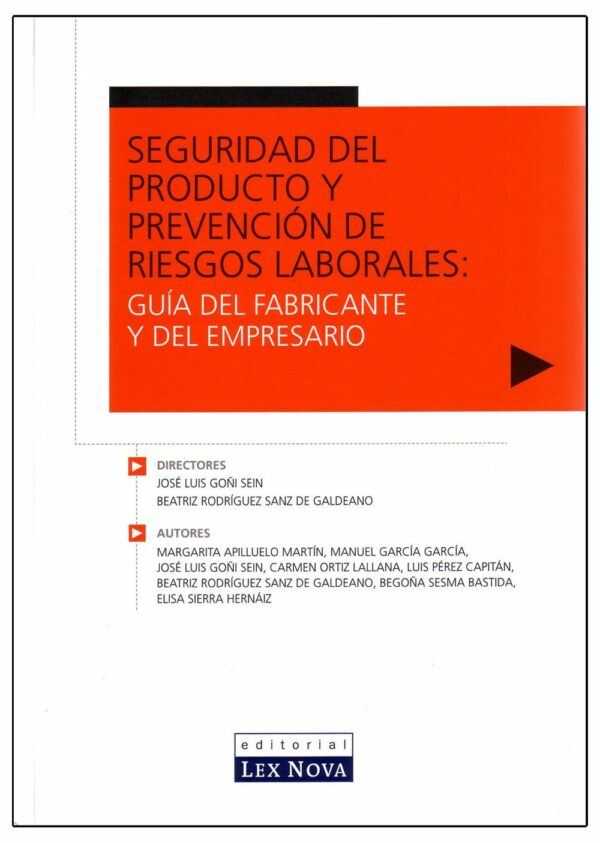 Seguridad del producto y prevención de riesgos laborales: Guía del fabricante y del empresario-0