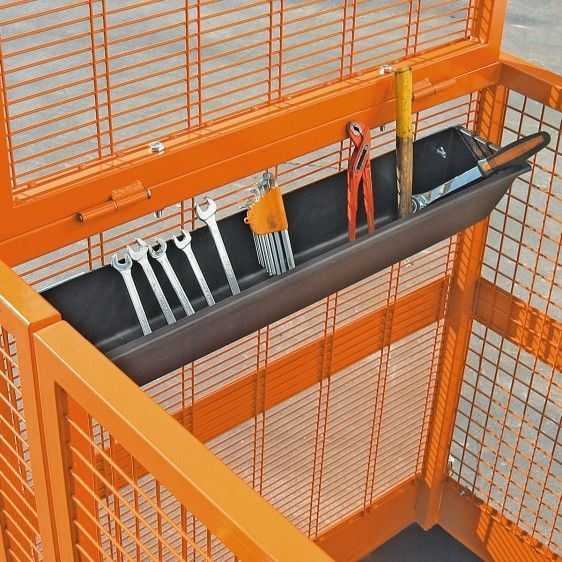 Plataforma de trabajo para apiladores y carretillas elevadoras-4309