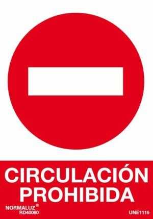 Circulación prohibida