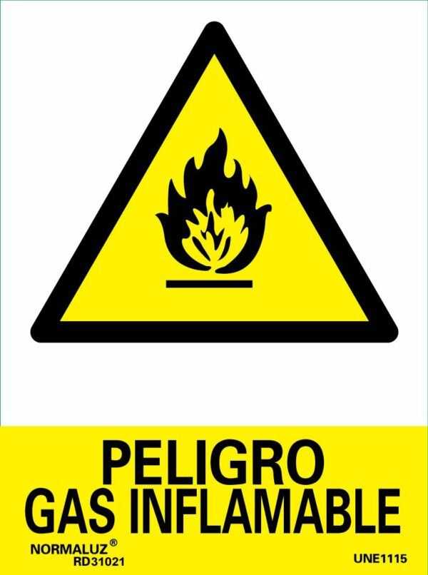 Peligro gas inflamable-0