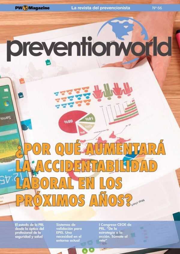 Imagen del archivo descargable sobre Prevención de Riesgos Laborales: Revista Prevention World Magazine en PDF. Número 66