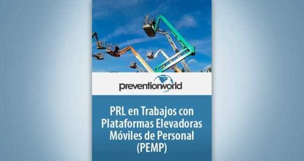 Imagen del archivo descargable sobre Prevención de Riesgos Laborales: Tutorial PRL en trabajos con plataformas elevadoras móviles de personal (PEMP)