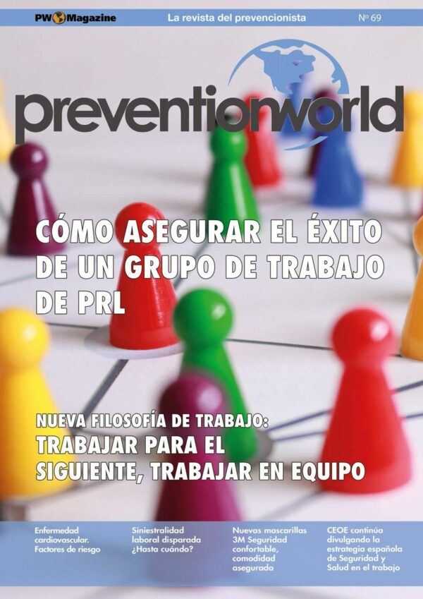 Imagen del archivo descargable sobre Prevención de Riesgos Laborales: Revista Prevention World Magazine en PDF. Número 69