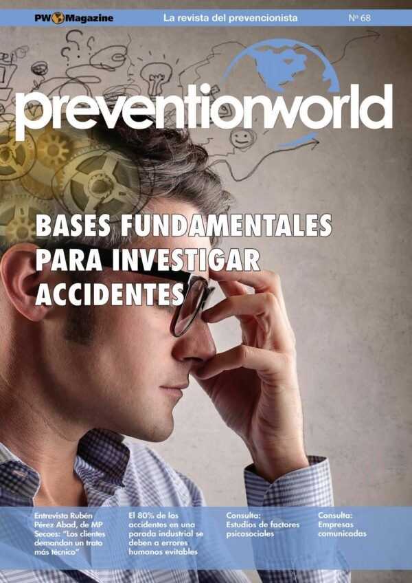 Imagen del archivo descargable sobre Prevención de Riesgos Laborales: Revista Prevention World Magazine en PDF. Número 68