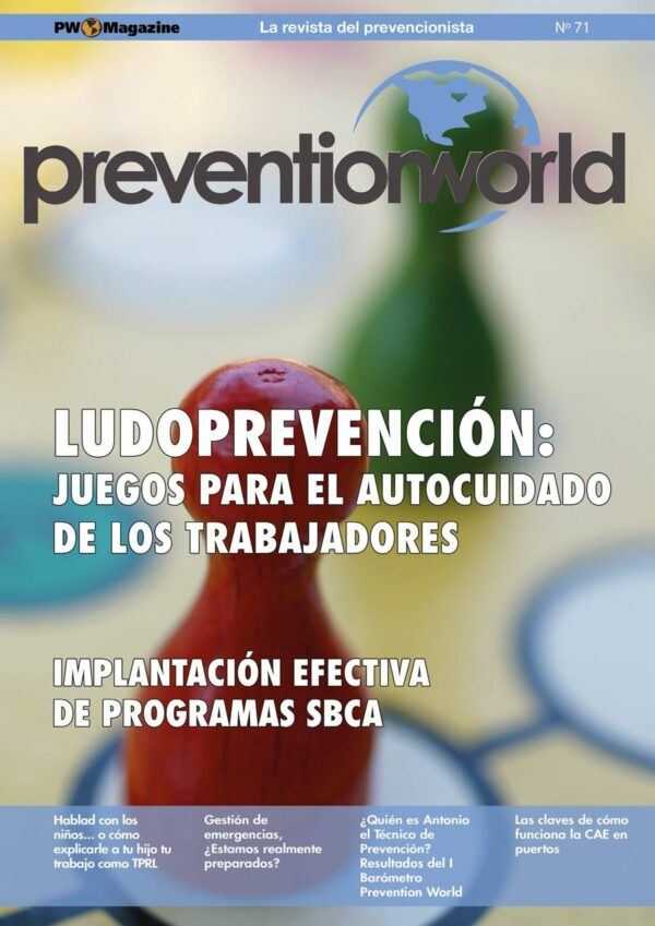 Imagen del archivo descargable sobre Prevención de Riesgos Laborales: Revista Prevention World Magazine en PDF. Número 71