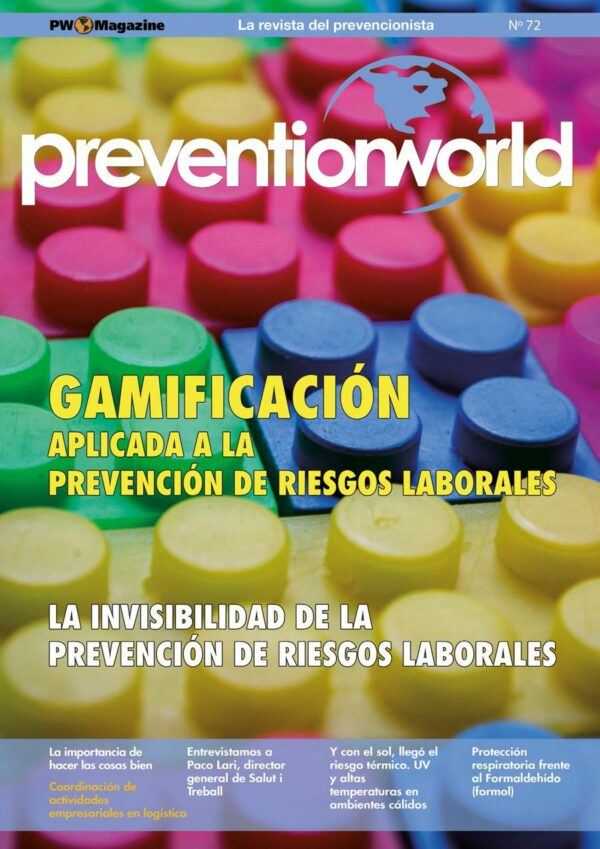 Imagen del archivo descargable sobre Prevención de Riesgos Laborales: Revista Prevention World Magazine en PDF. Número 72