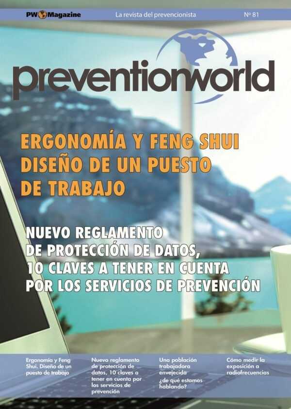 Imagen del archivo descargable sobre Prevención de Riesgos Laborales: Revista Prevention World Magazine en PDF. Número 81