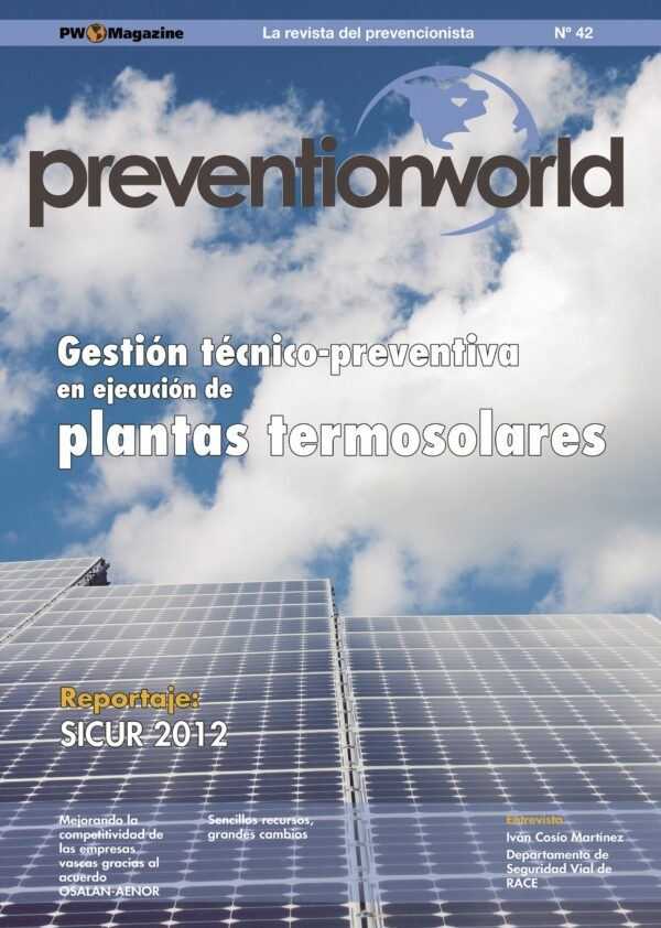 Imagen del archivo descargable sobre Prevención de Riesgos Laborales: Revista Prevention World Magazine. Número 42