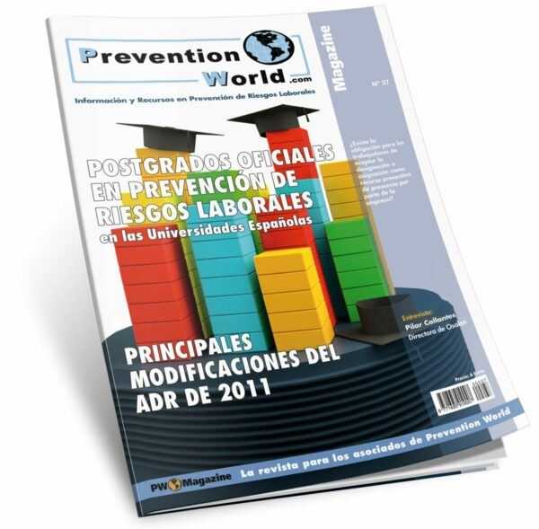 Imagen del archivo descargable sobre Prevención de Riesgos Laborales: Revista Prevention World Magazine. Número 37