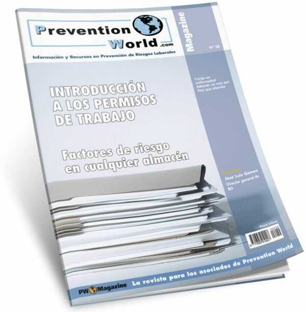 Imagen del archivo descargable sobre Prevención de Riesgos Laborales: Revista Prevention World Magazine. Número 38