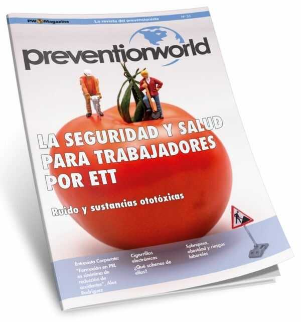 Imagen del archivo descargable sobre Prevención de Riesgos Laborales: Revista Prevention World Magazine. Número 55
