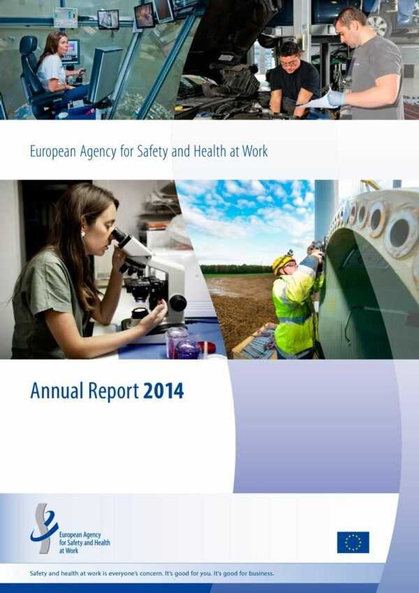 Imagen del archivo descargable sobre Prevención de Riesgos Laborales: Annual Report 2014 - European Agency for Safety and Health at Work