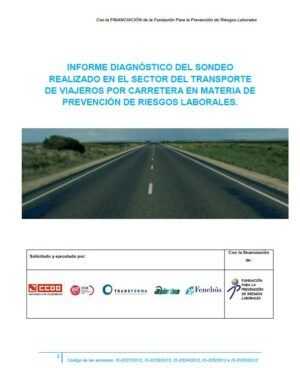 Informe diagnóstico del sondeo realizado en el sector de transporte de viajeros carretera en materia de PRL