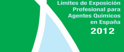 Límites de exposición profesional para agentes químicos en España 2012