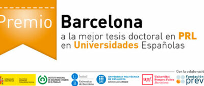 Premio Barcelona a la mejor tesis doctoral en PRL en Universidades Españolas