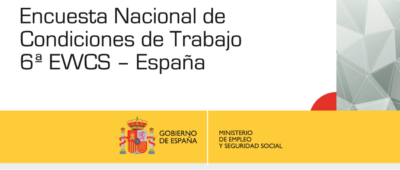 Encuesta Nacional de Condiciones de Trabajo. 2015 6ª EWCS – España