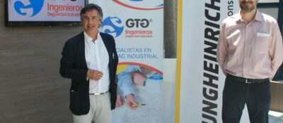 GTG Ingenieros y Jungheinrich organizan una demostración de un sistema de seguridad en carretillas para prevenir accidentes