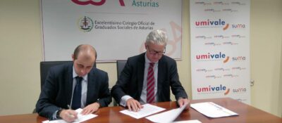 umivale firma un acuerdo de colaboración con el Colegio Oficial de Graduados Sociales de Asturias