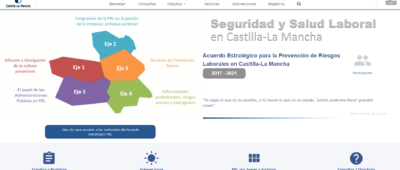 El Gobierno de Castilla-La Mancha presenta su nueva web de Seguridad y Salud en el Trabajo