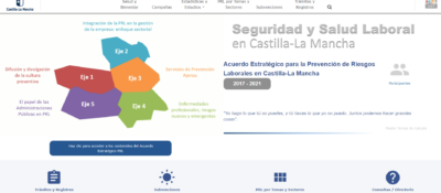 El Gobierno de Castilla-La Mancha presenta su nueva web de Seguridad y Salud en el Trabajo