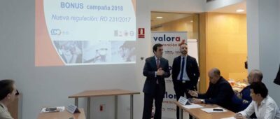 umivale presenta en Valladolid las novedades del incentivo Bonus para 2018