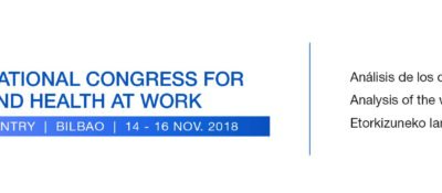 Osalan celebrará en noviembre en el Palacio Euskalduna de Bilbao el IV Congreso Internacional de Seguridad y Salud en el Trabajo
