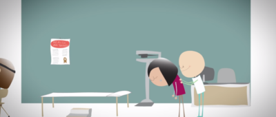 Navarra elabora un corto de animación sobre la importancia de los reconocimientos médicos a los trabajadores
